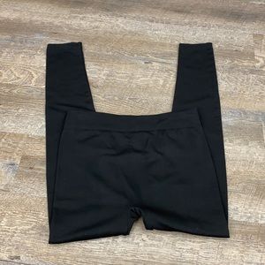 Van Heusen L/XL black leggings
